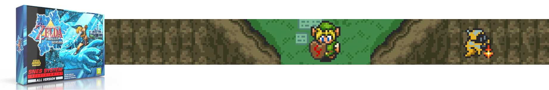 The legend of Zelda Parallel Worlds